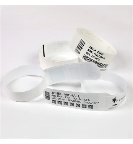Zebra Z-Band Ultrasoft (LR) 25 x 362mm RFID Wristband