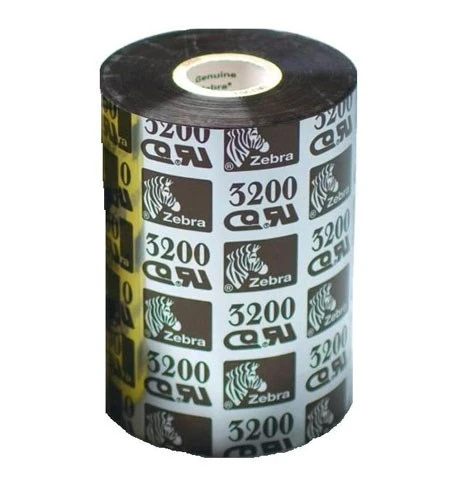 Zebra 3200 High Performance Wax/Resin - 110mm x 450m